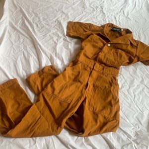 Adorable spicy mustard jumpsuit